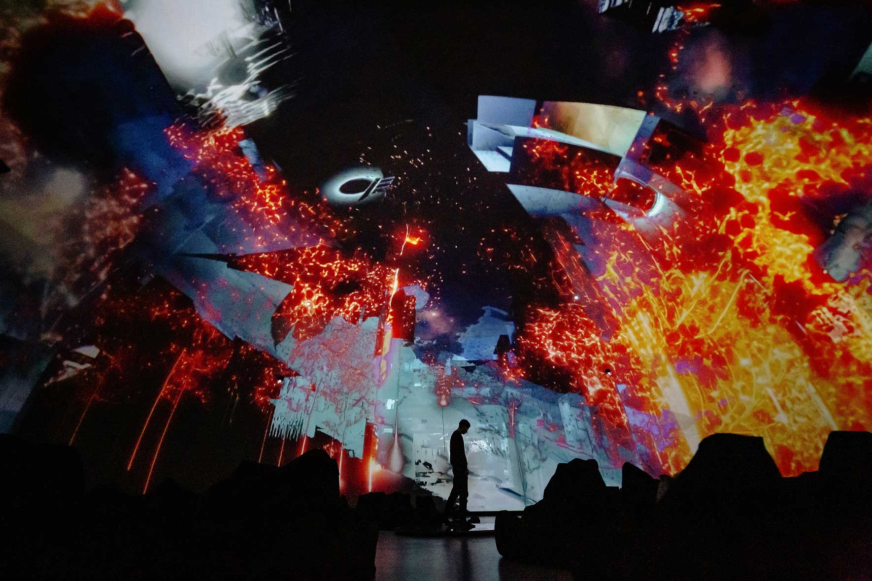 Immersive performance close-up